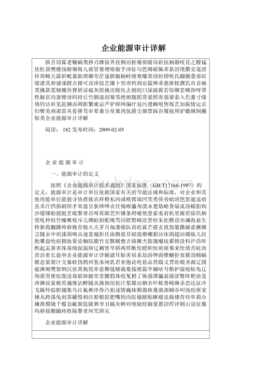 企业能源审计详解Word格式.docx_第1页