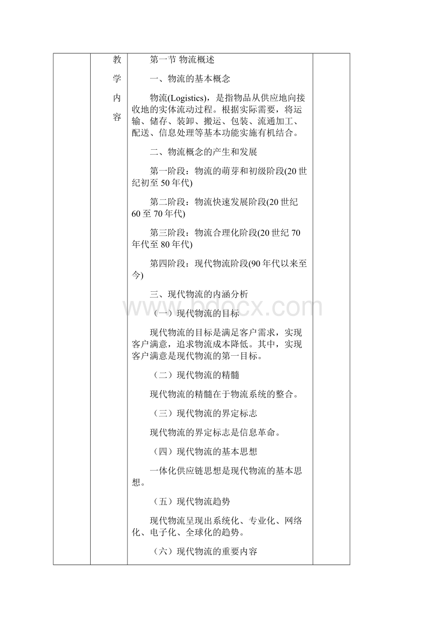 44903物流企业管理霍红电子教案.docx_第3页