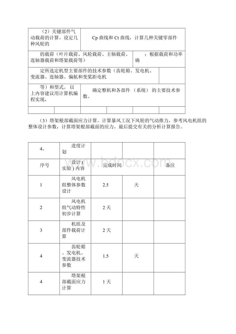 风力发电机组设计与制造课程设计精选报告docx.docx_第3页