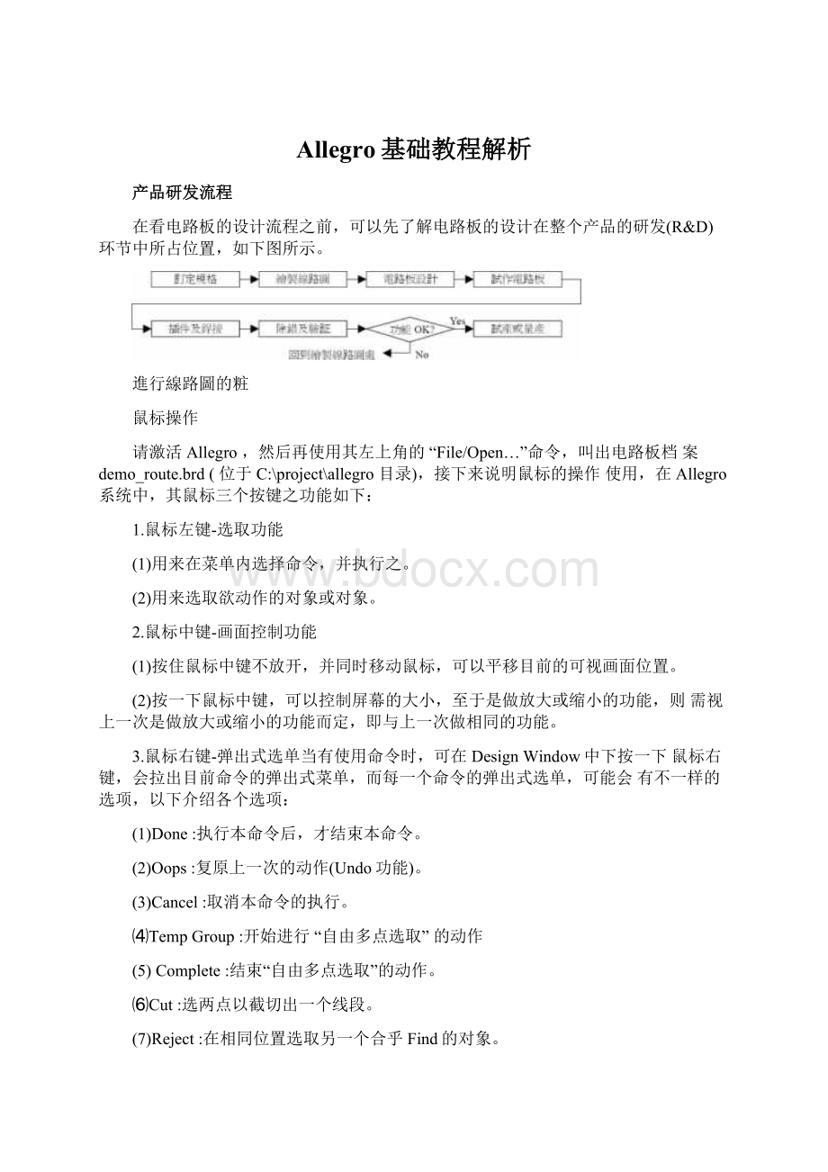 Allegro基础教程解析Word文件下载.docx