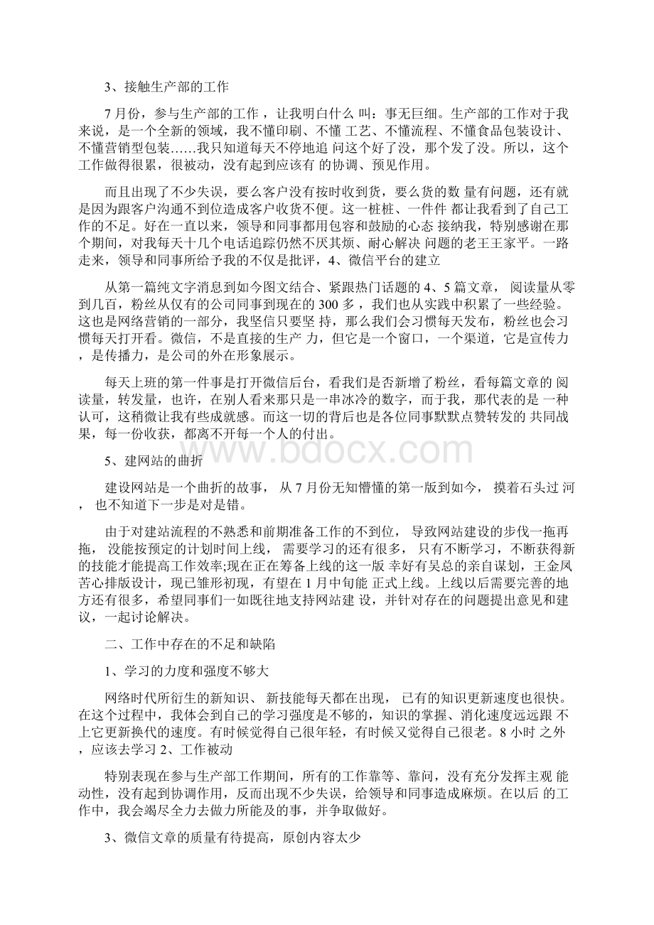 运营专员个人工作总结Word文档格式.docx_第2页