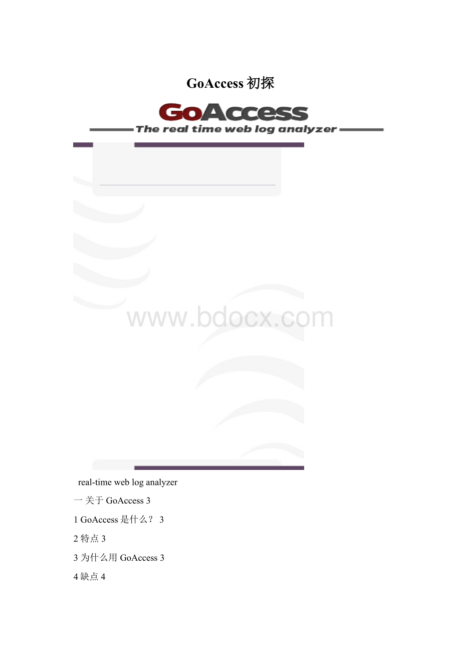 GoAccess初探.docx_第1页