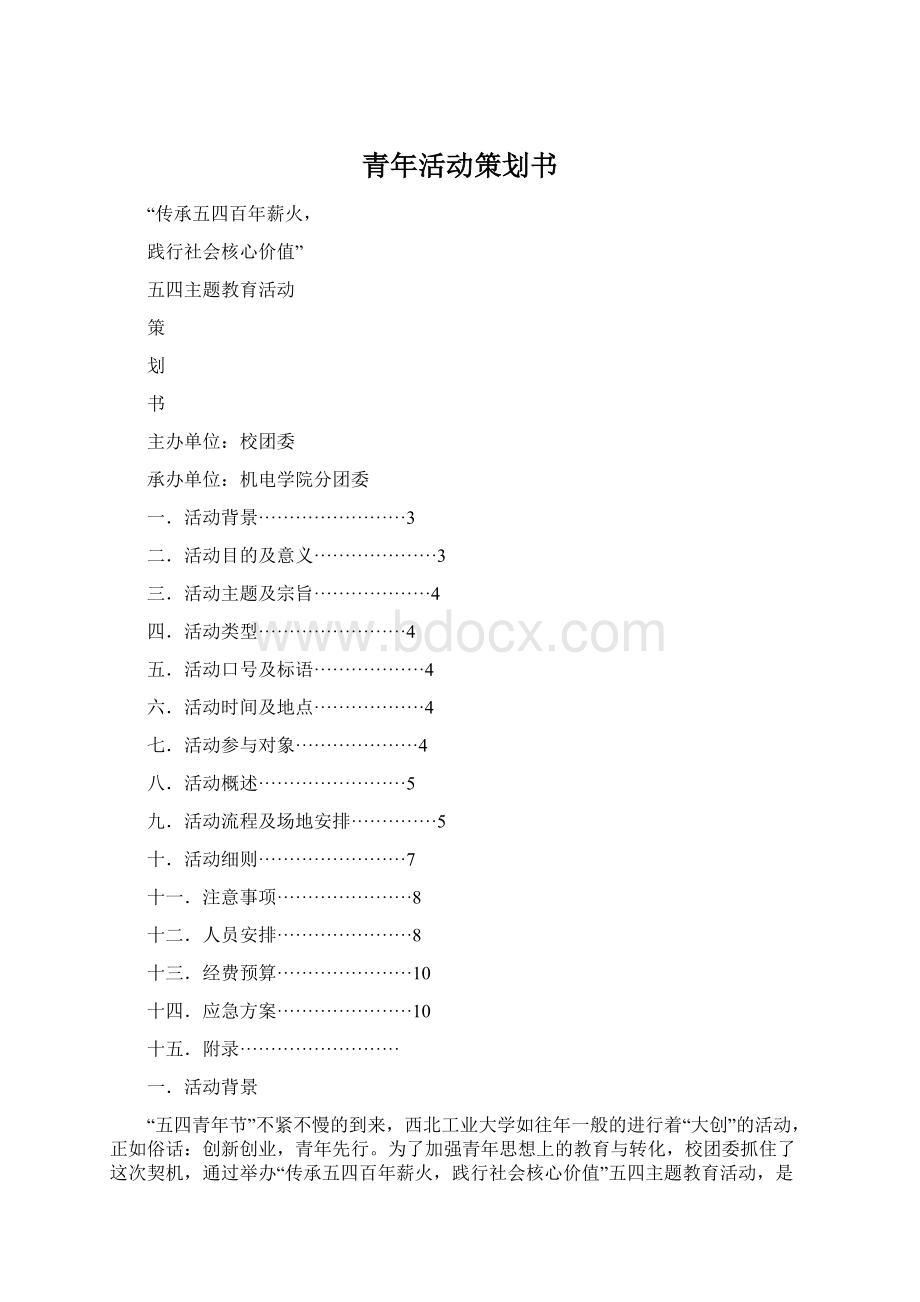 青年活动策划书.docx_第1页