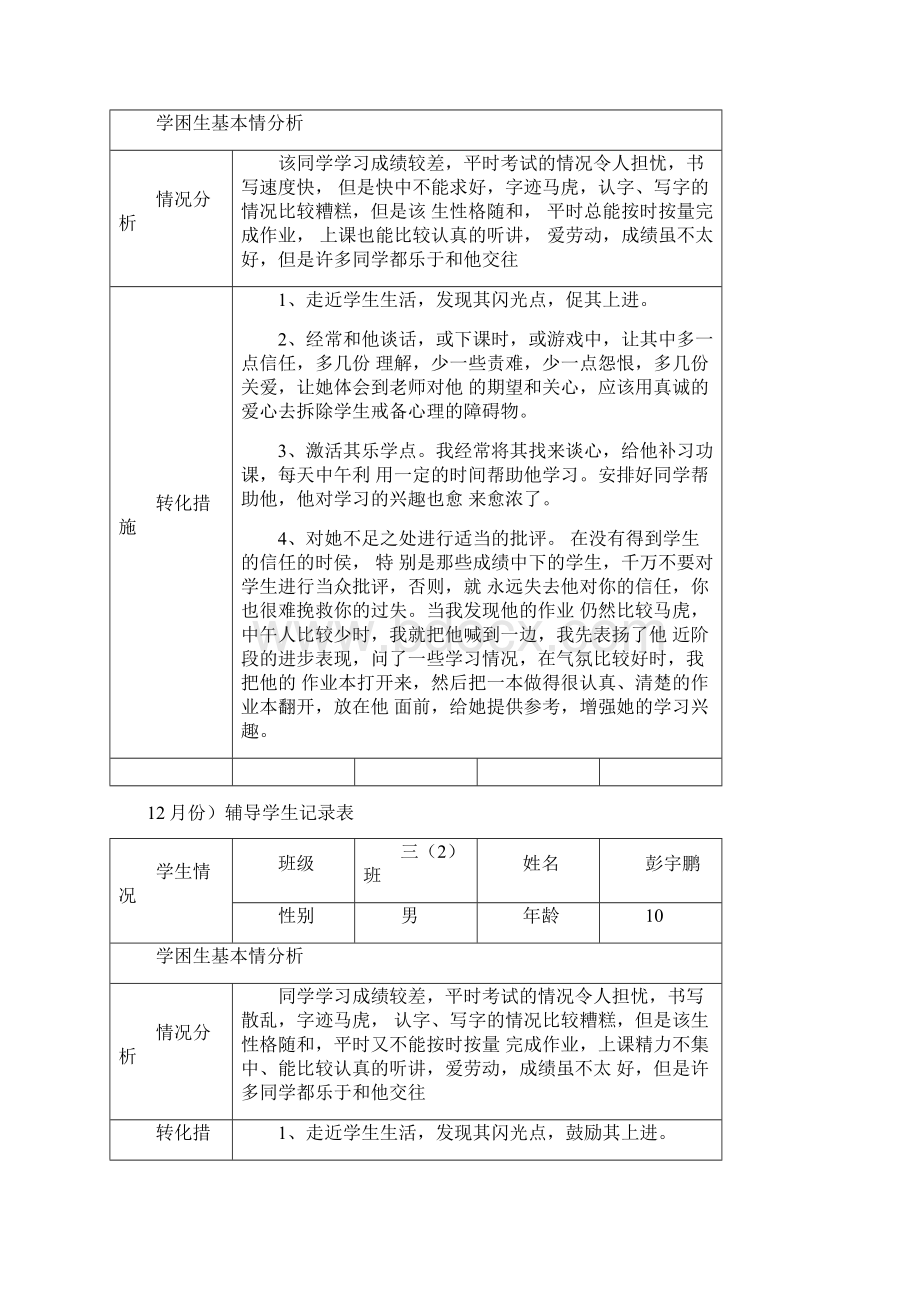 辅导学生记录表1Word格式文档下载.docx_第2页