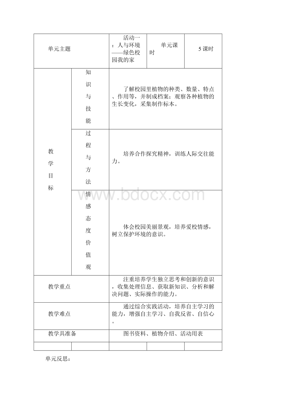 三秦出版社四年级综合实践教案上.docx_第2页