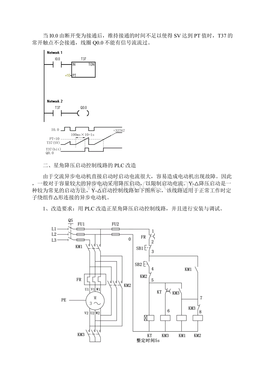 星角降压启动控制线路的PLC改造.docx_第3页