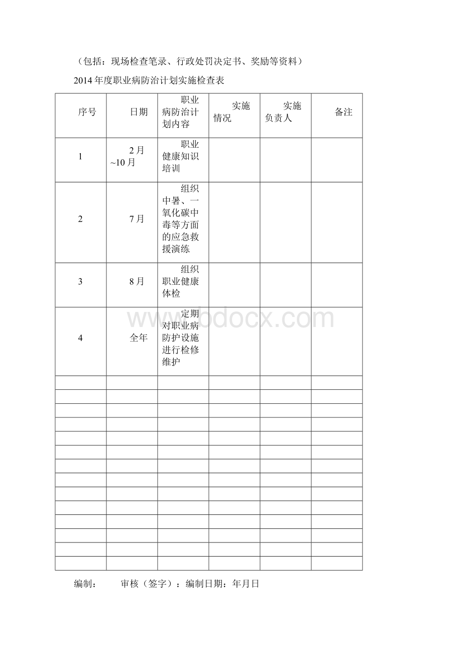 职业卫生管理档案盒.docx_第2页