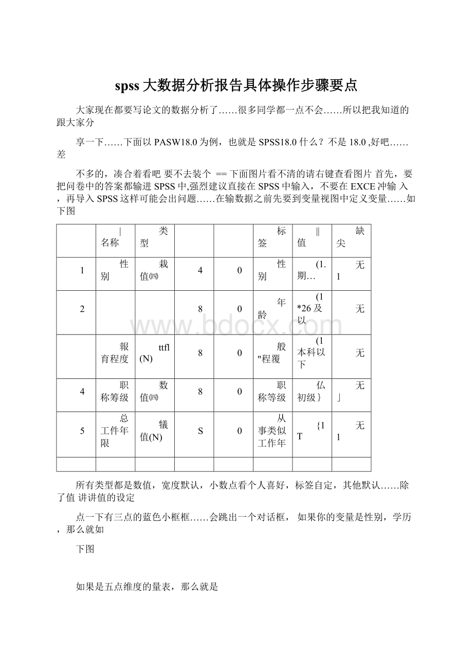 spss大数据分析报告具体操作步骤要点.docx