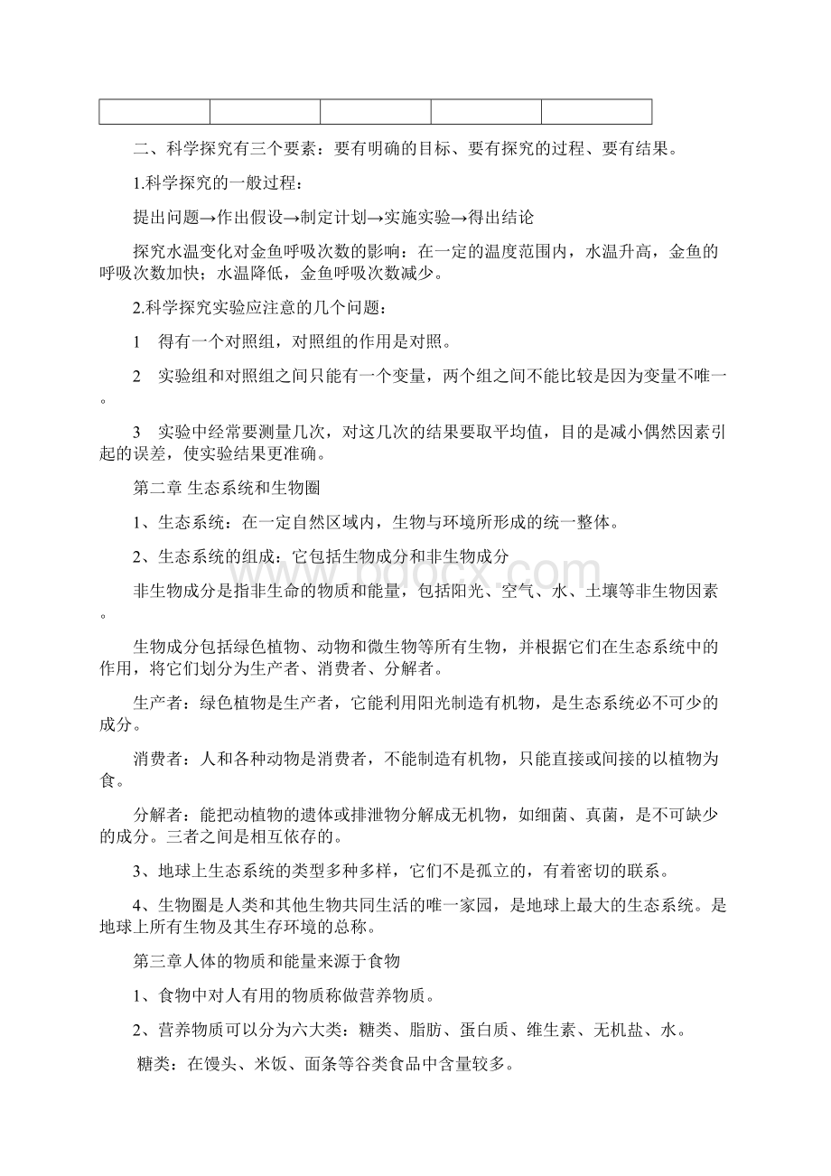 七年级上册复习提纲.docx_第3页