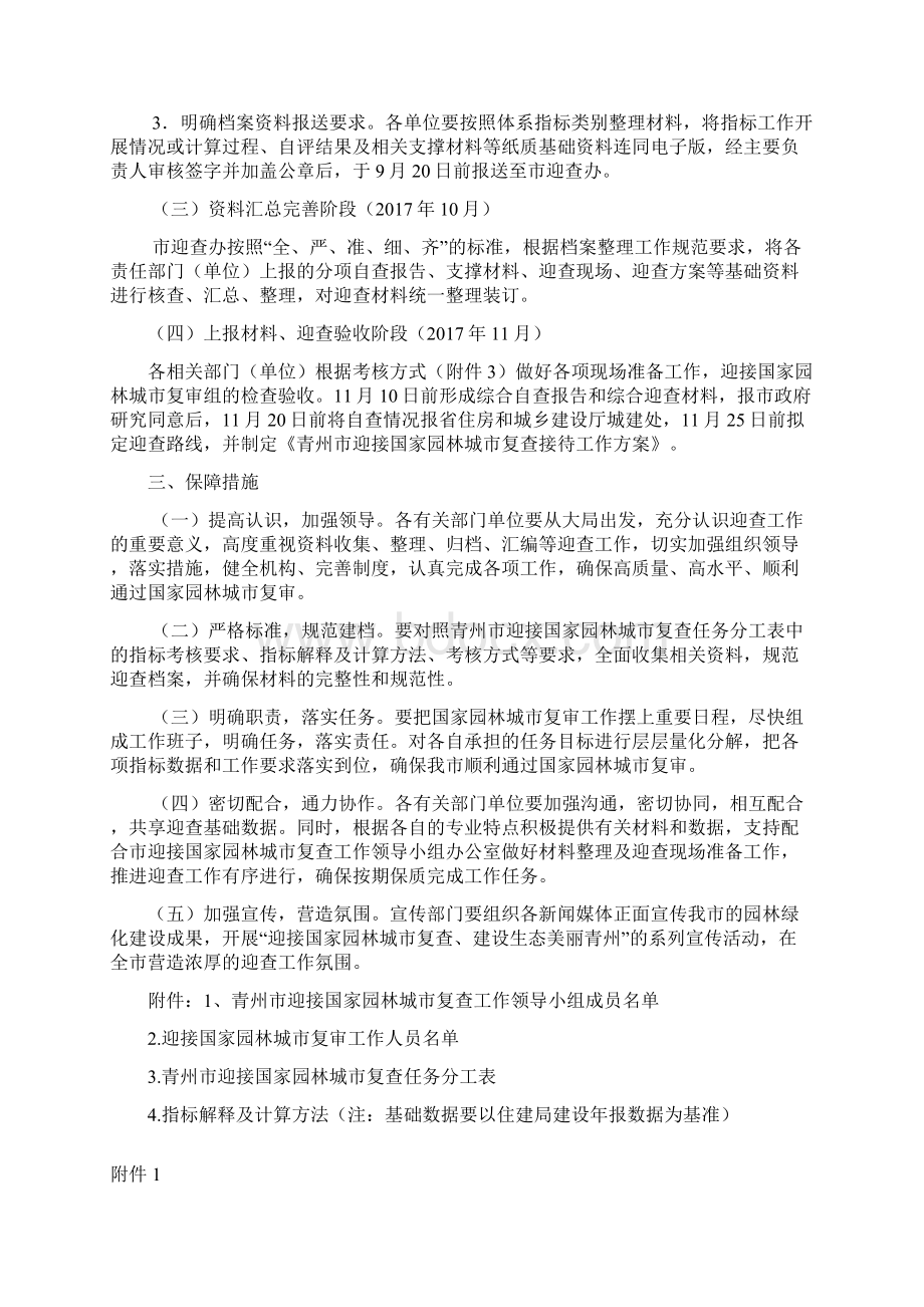 青州迎接国家园林城复查工作方案.docx_第2页