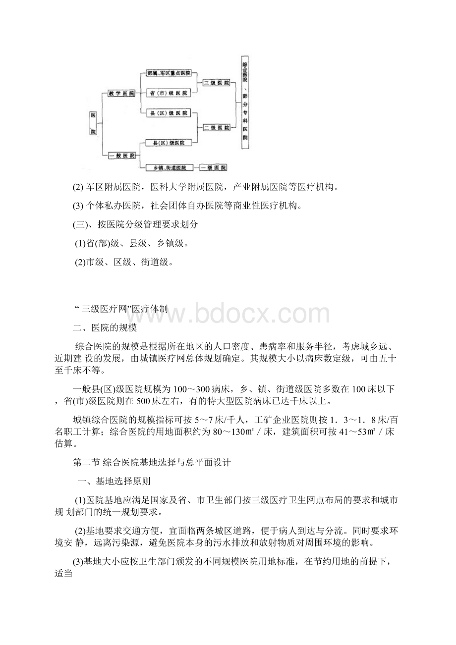 医院建筑设计Word格式.docx_第2页