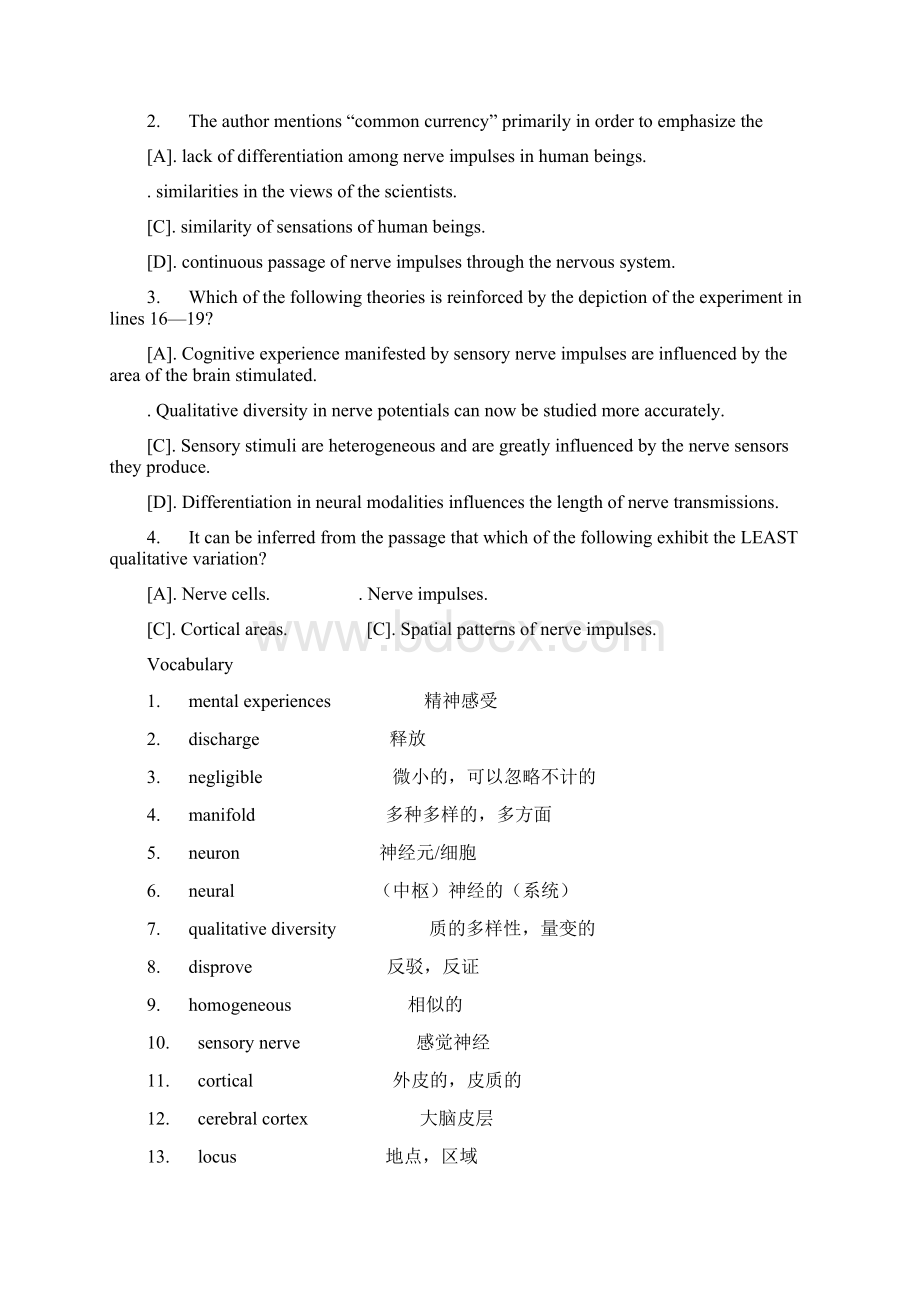 高考英语阅读理解课堂练学案30Word格式文档下载.docx_第2页