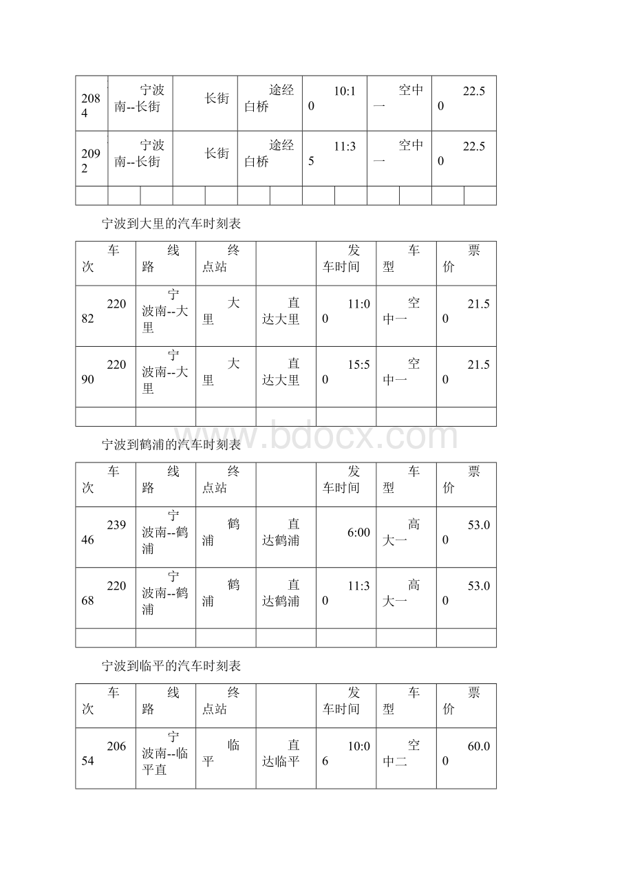 宁波汽车南站时刻表查询最新.docx_第2页