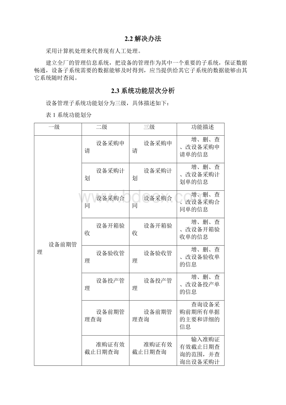 设备管理系统需求分析说明书.docx_第2页