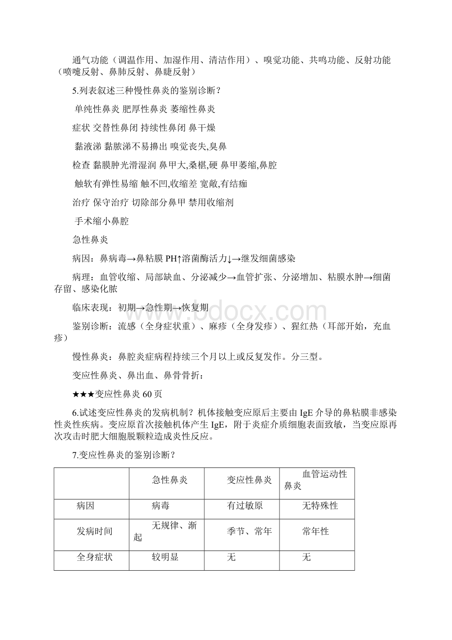 耳鼻喉重点详细整理打印Word格式文档下载.docx_第2页