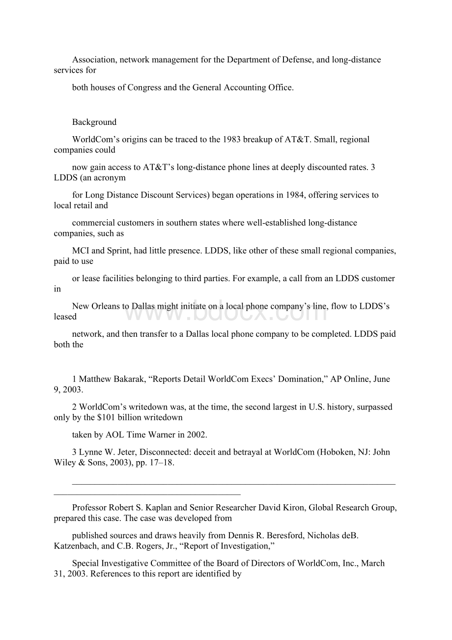 AccountingfraudatWorldComWord文档下载推荐.docx_第2页