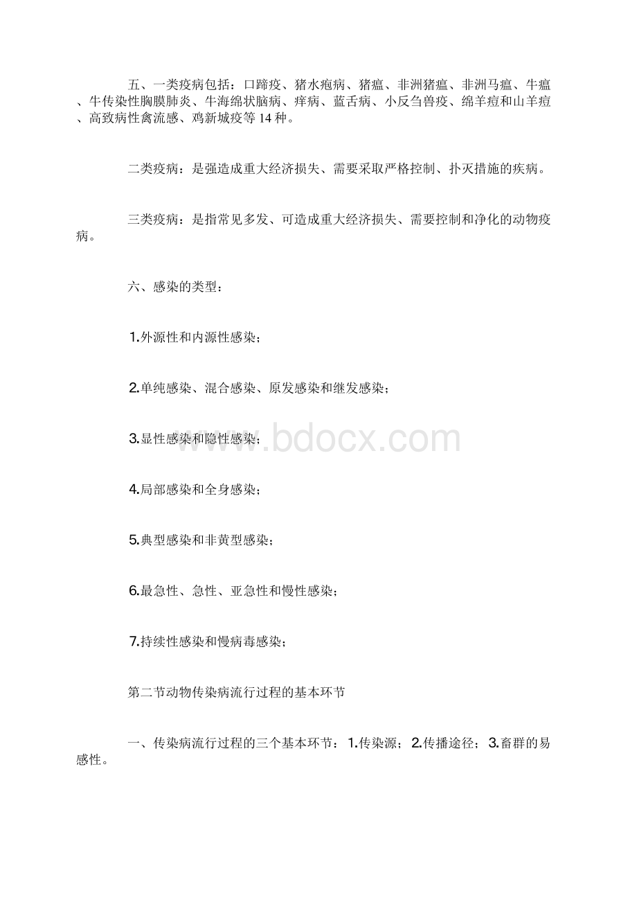 执业兽医资格考试兽医传染病学30复习提纲Word格式文档下载.docx_第2页