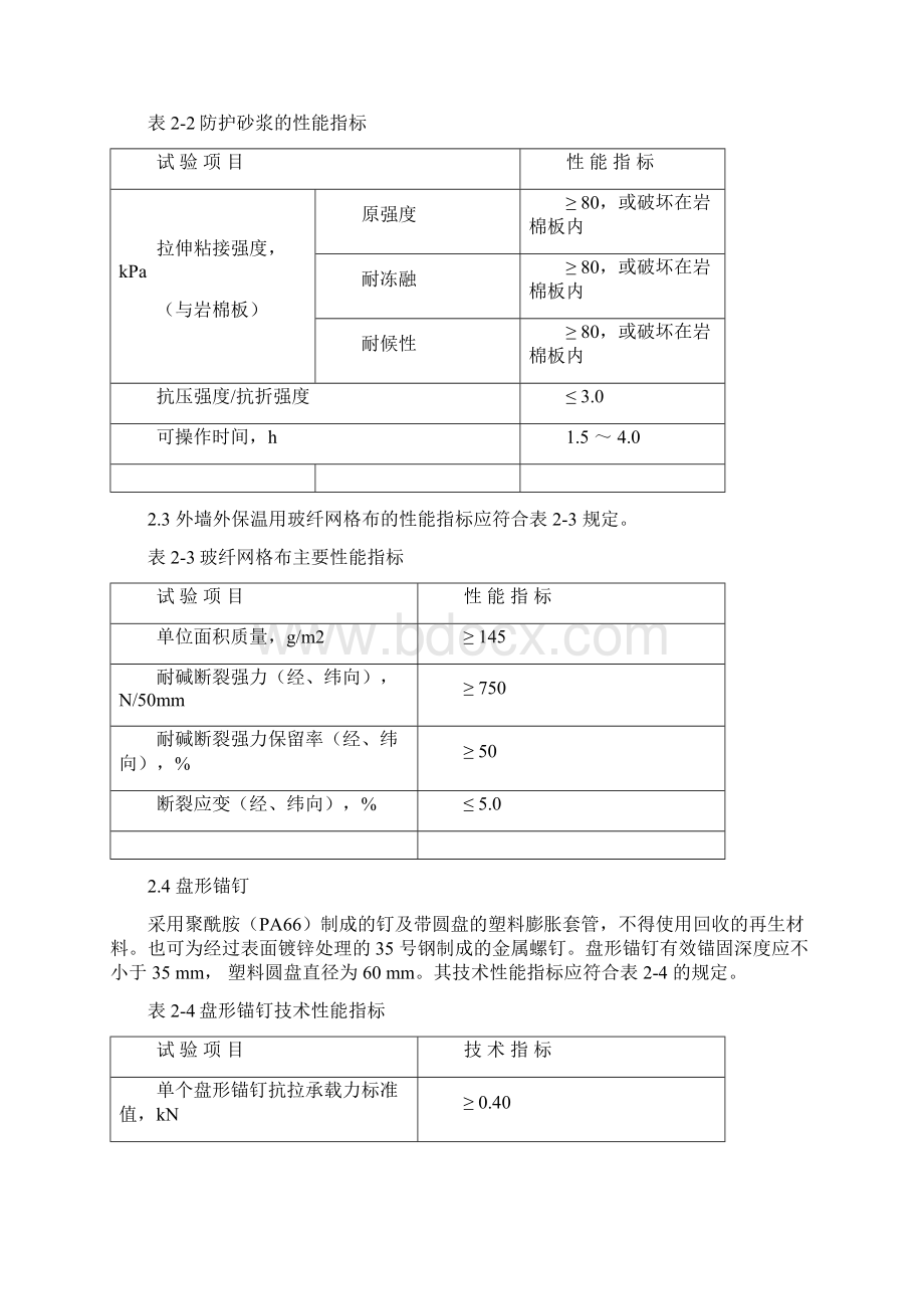 岩棉薄抹灰系统外墙外保温施工工艺标准.docx_第2页