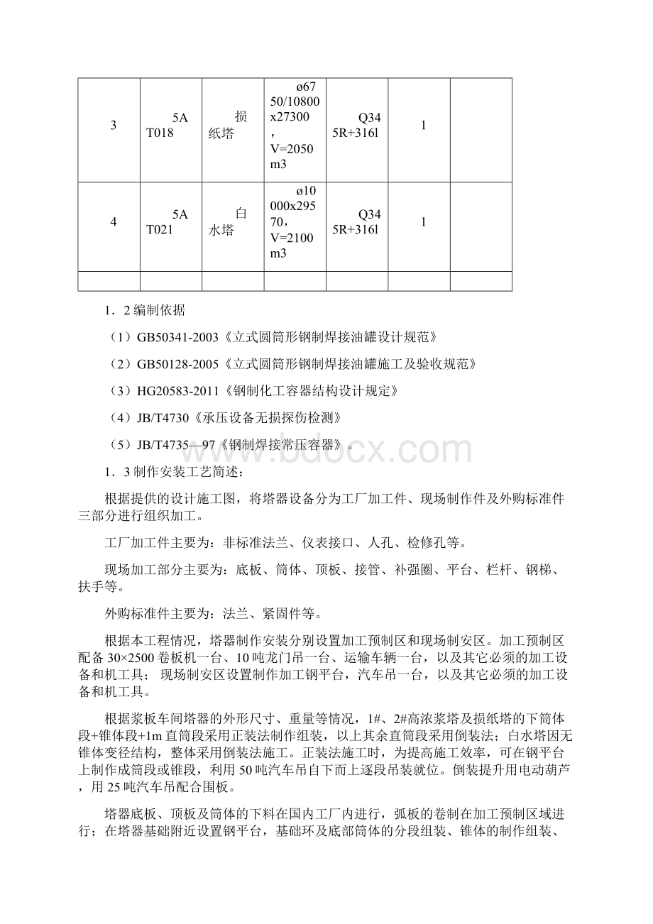 高浓浆塔制作安装技术方案倒装法.docx_第2页