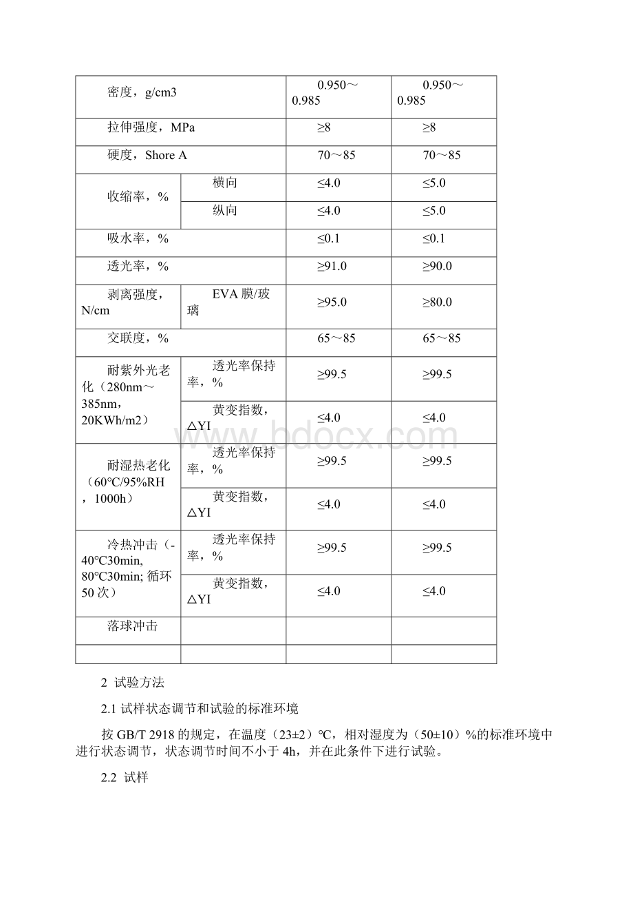 EVA夹层玻璃胶片的检测及实验规范.docx_第3页