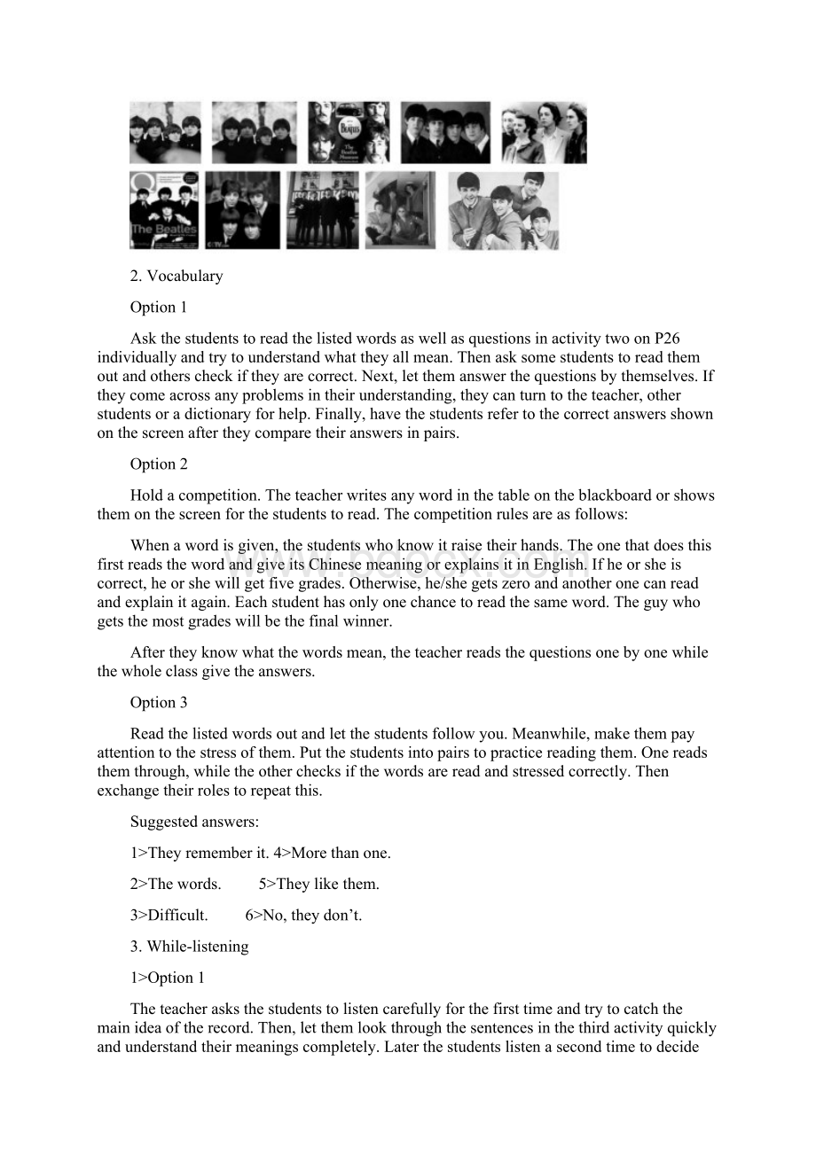 高中英语新课标外研版必修2教案Module 3 Music the 3rd PeriodWord文件下载.docx_第3页