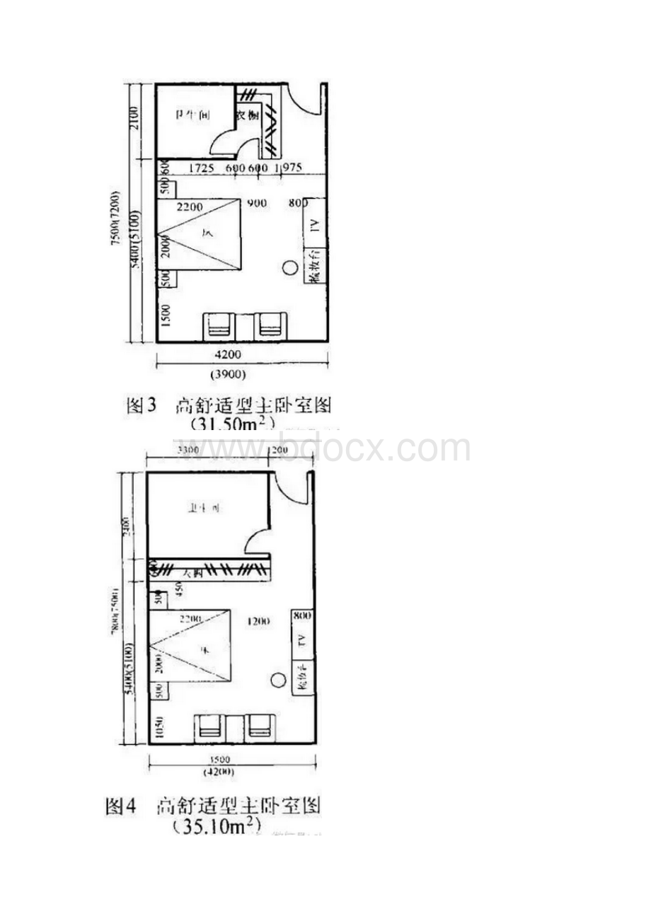 16种常用住宅户型尺寸.docx_第3页