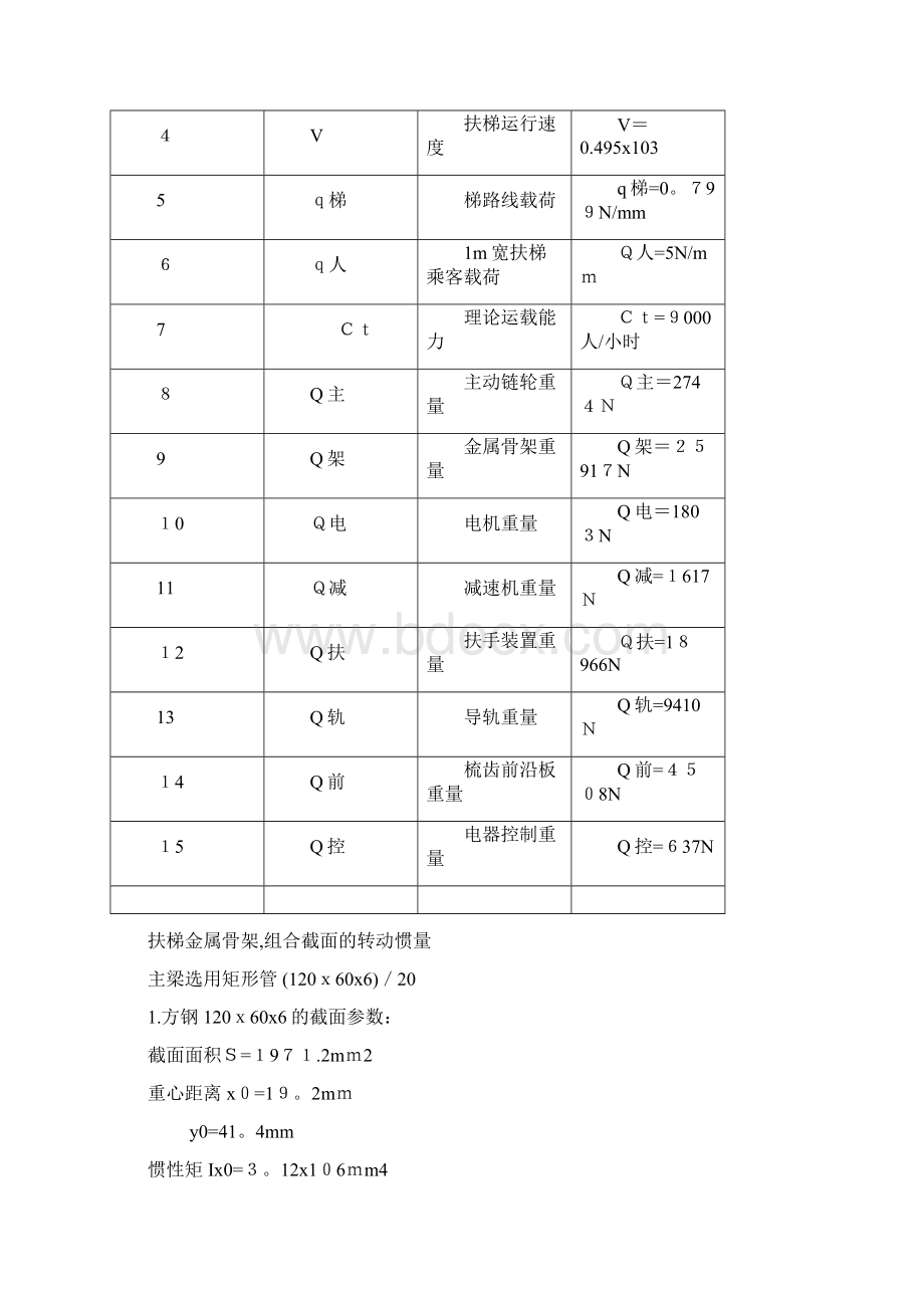 扶梯设计计算书Word文档格式.docx_第3页