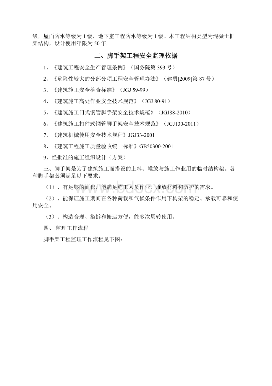 脚手架搭设拆除监理细则13PWord文档下载推荐.docx_第2页