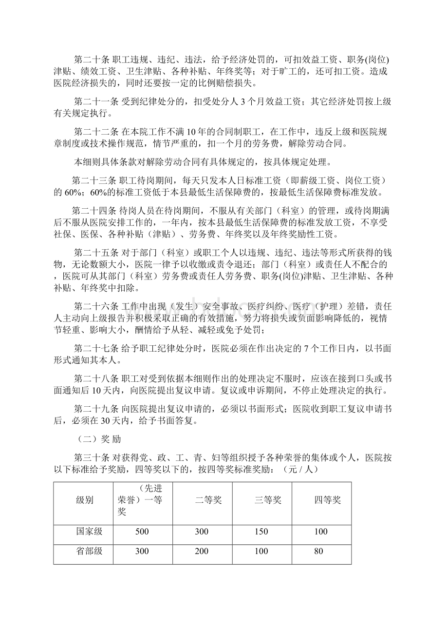 医院奖惩实施细则Word文件下载.docx_第3页