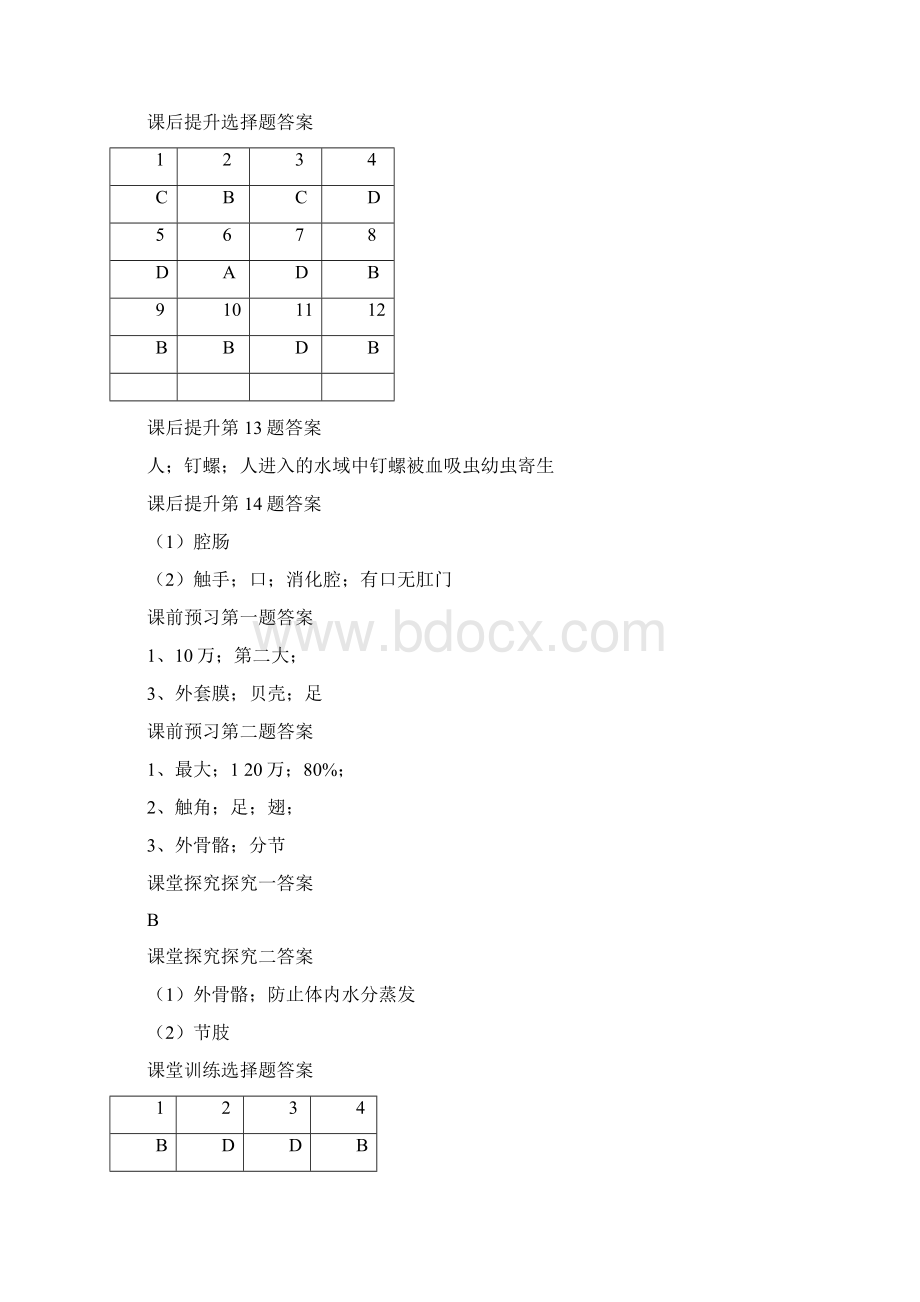 人教版八年级生物学法大视野答案.docx_第2页