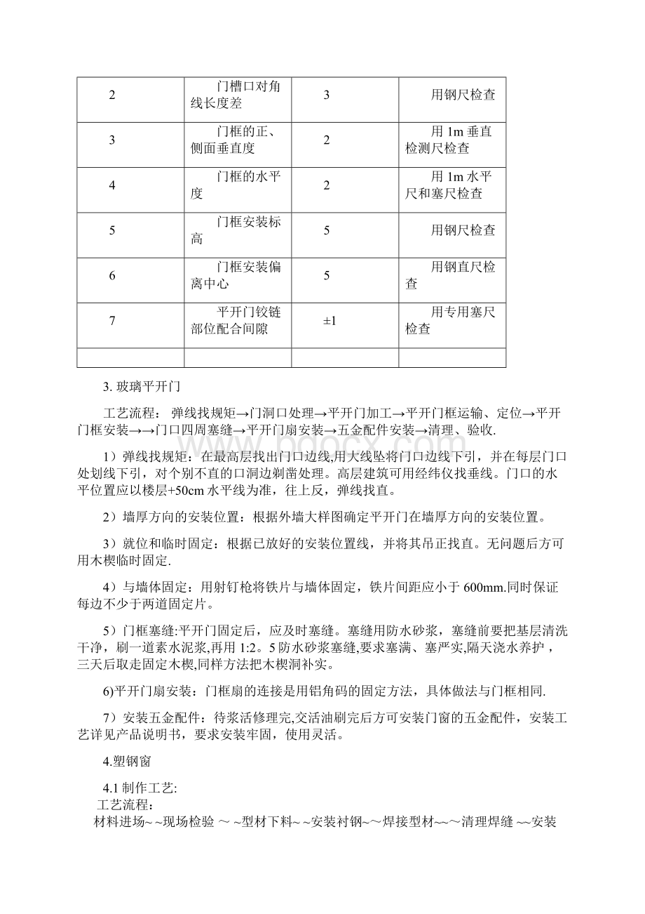 门窗工程施工方法优秀资料.docx_第3页