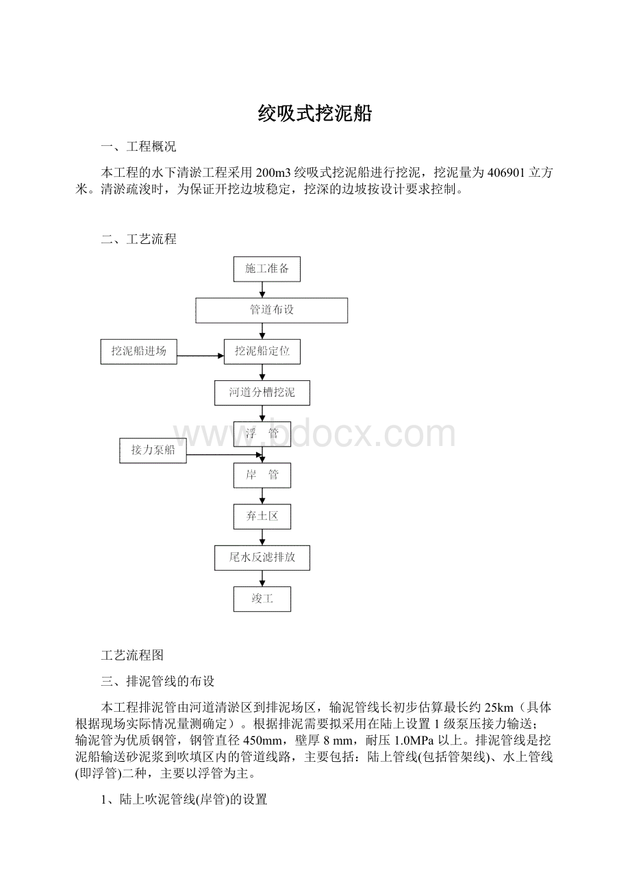 绞吸式挖泥船.docx