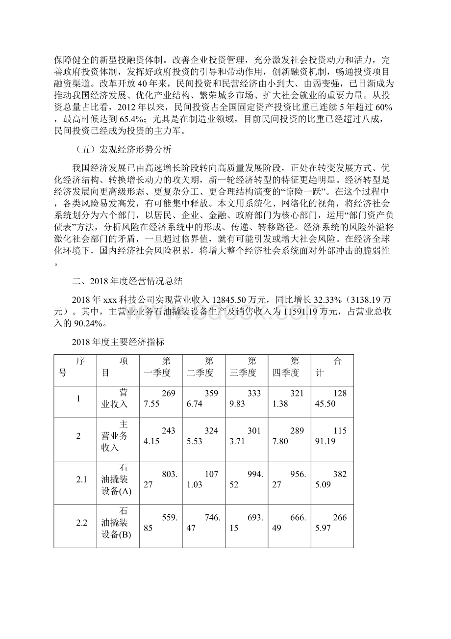 石油撬装设备项目年终总结报告Word文件下载.docx_第3页