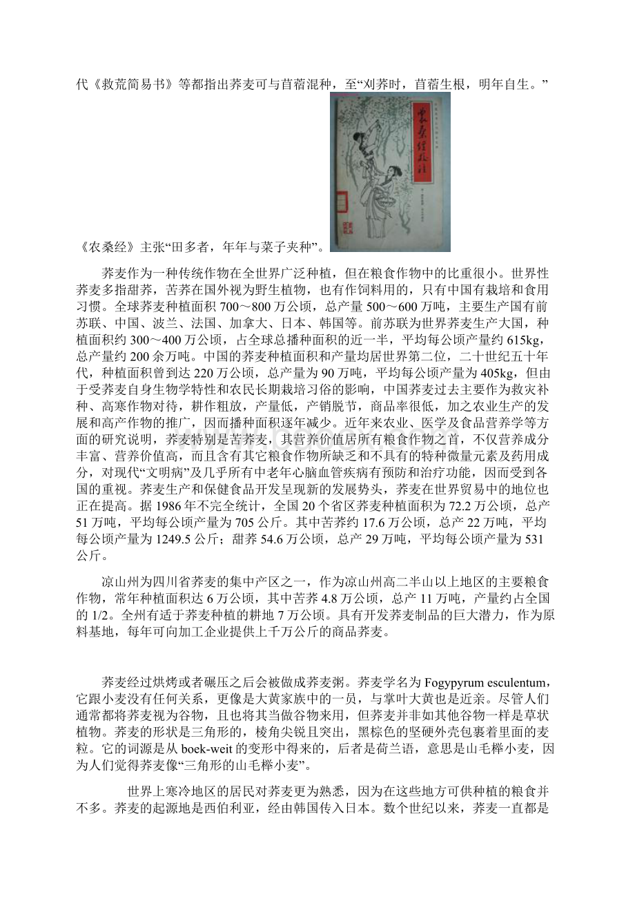 荞麦的历史渊源.docx_第2页