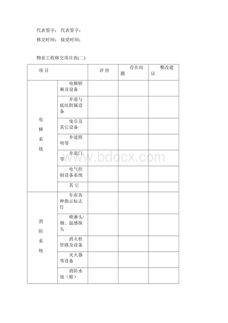 物业移交表格.docx_第3页