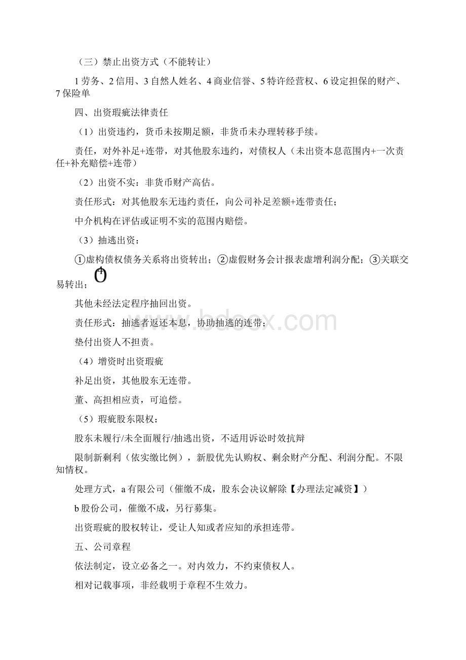 司法考试商法经济法商经讲义笔记最后更新精编精编Word文档下载推荐.docx_第3页