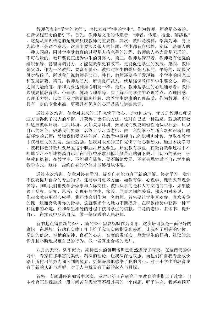 暑假教师个人培训心得体会.docx_第3页