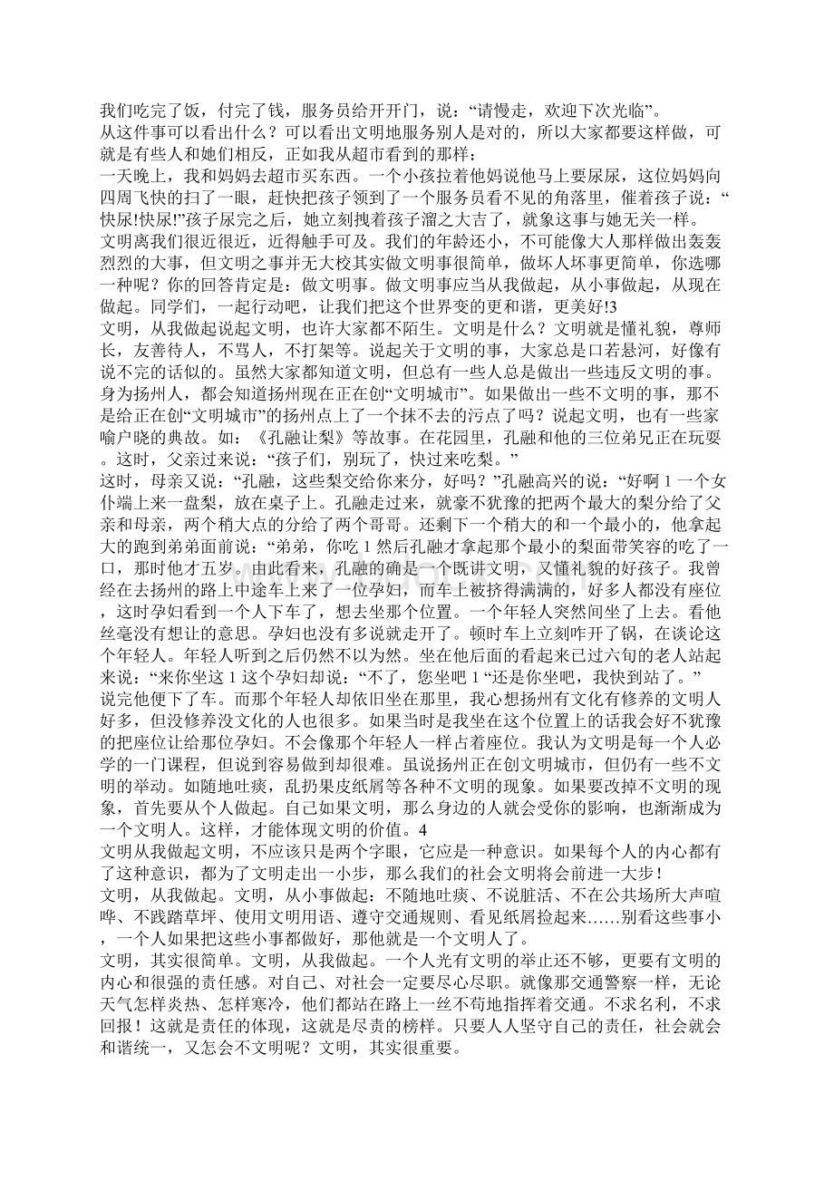 文明从我做起作文800字.docx_第2页