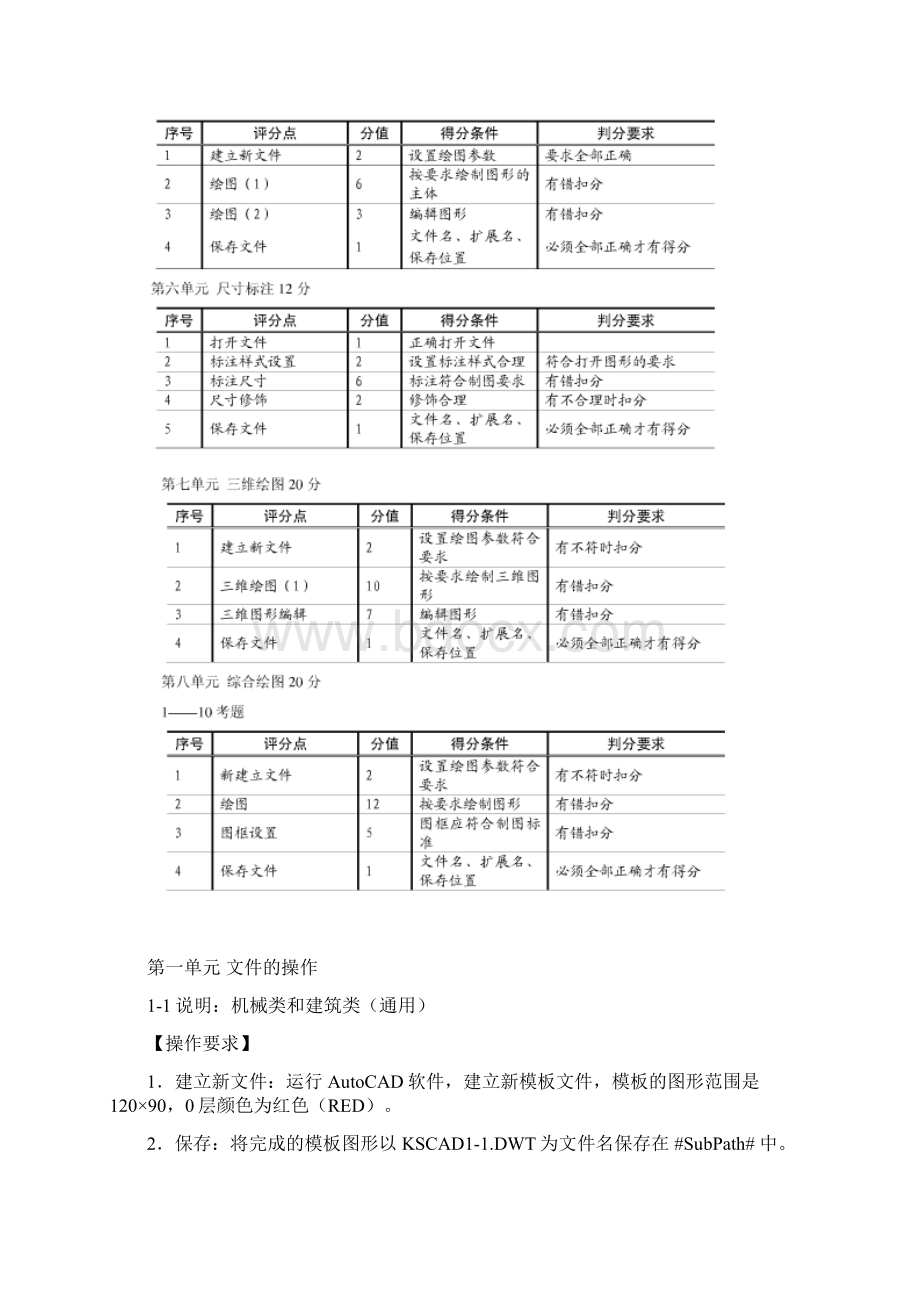 CAD中级绘图员考试试题.docx_第2页