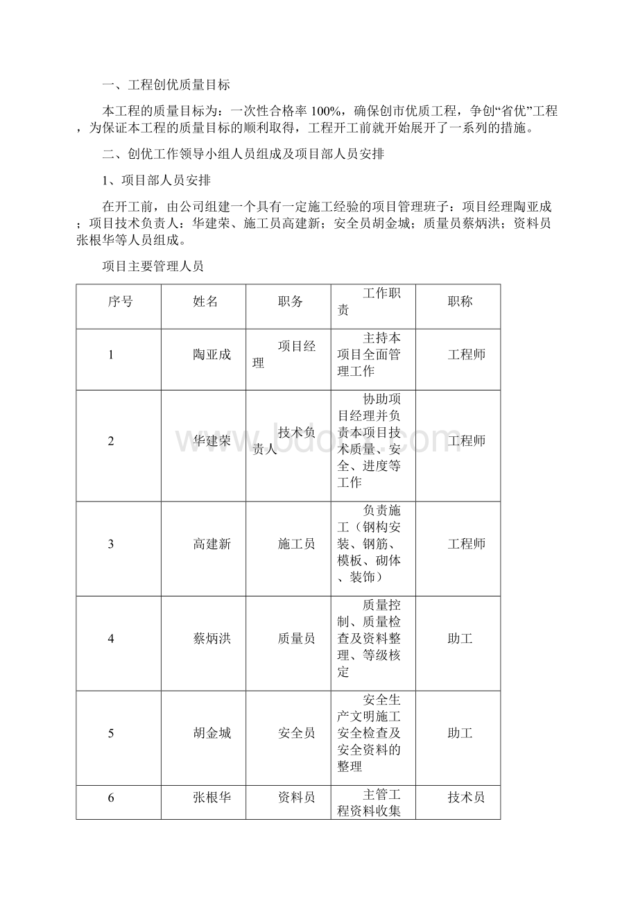 幼儿园工程创优方案.docx_第2页