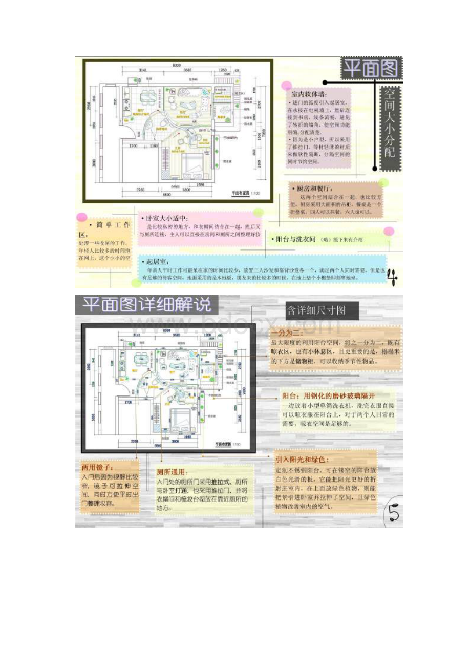 室内设计3个方案一个平面图.docx_第3页