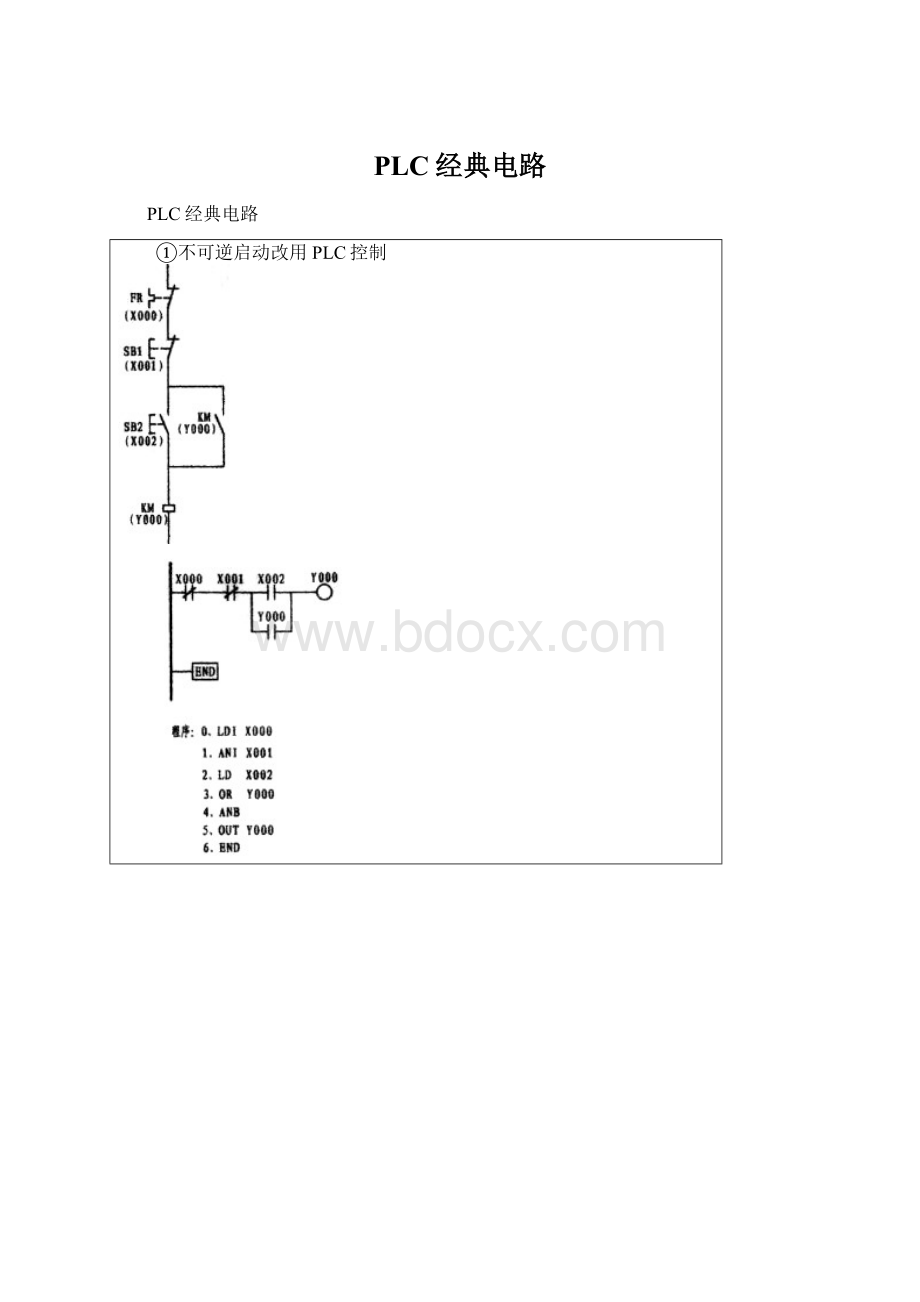 PLC经典电路Word文档格式.docx