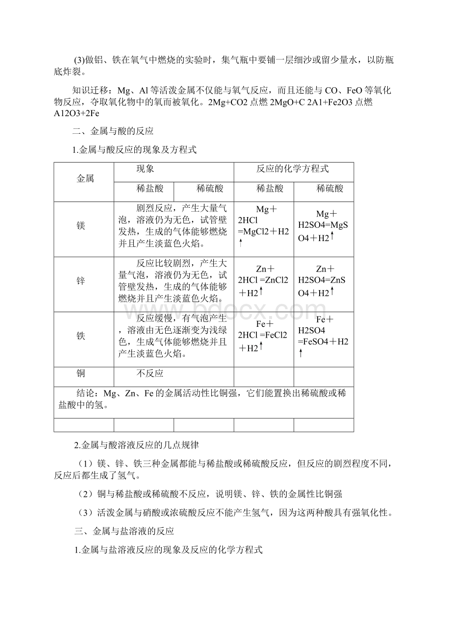 初三化学第14讲金属的性质Word下载.docx_第2页
