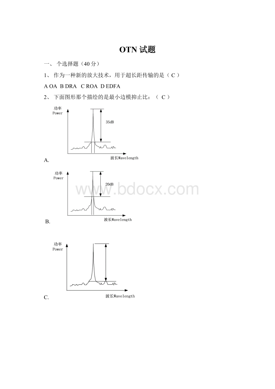 OTN试题Word格式.docx