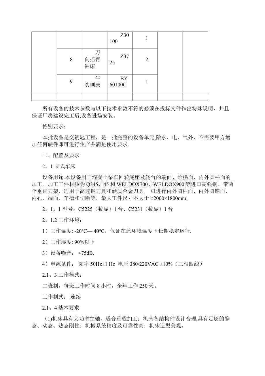 机加设备技术标书.docx_第2页