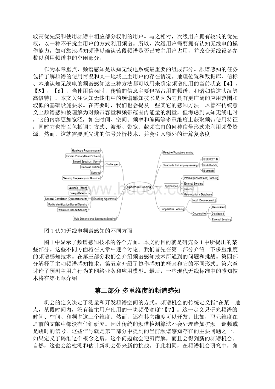 a survey of spectrum sensing algorithms for cognitive radio applicationsWord格式.docx_第2页