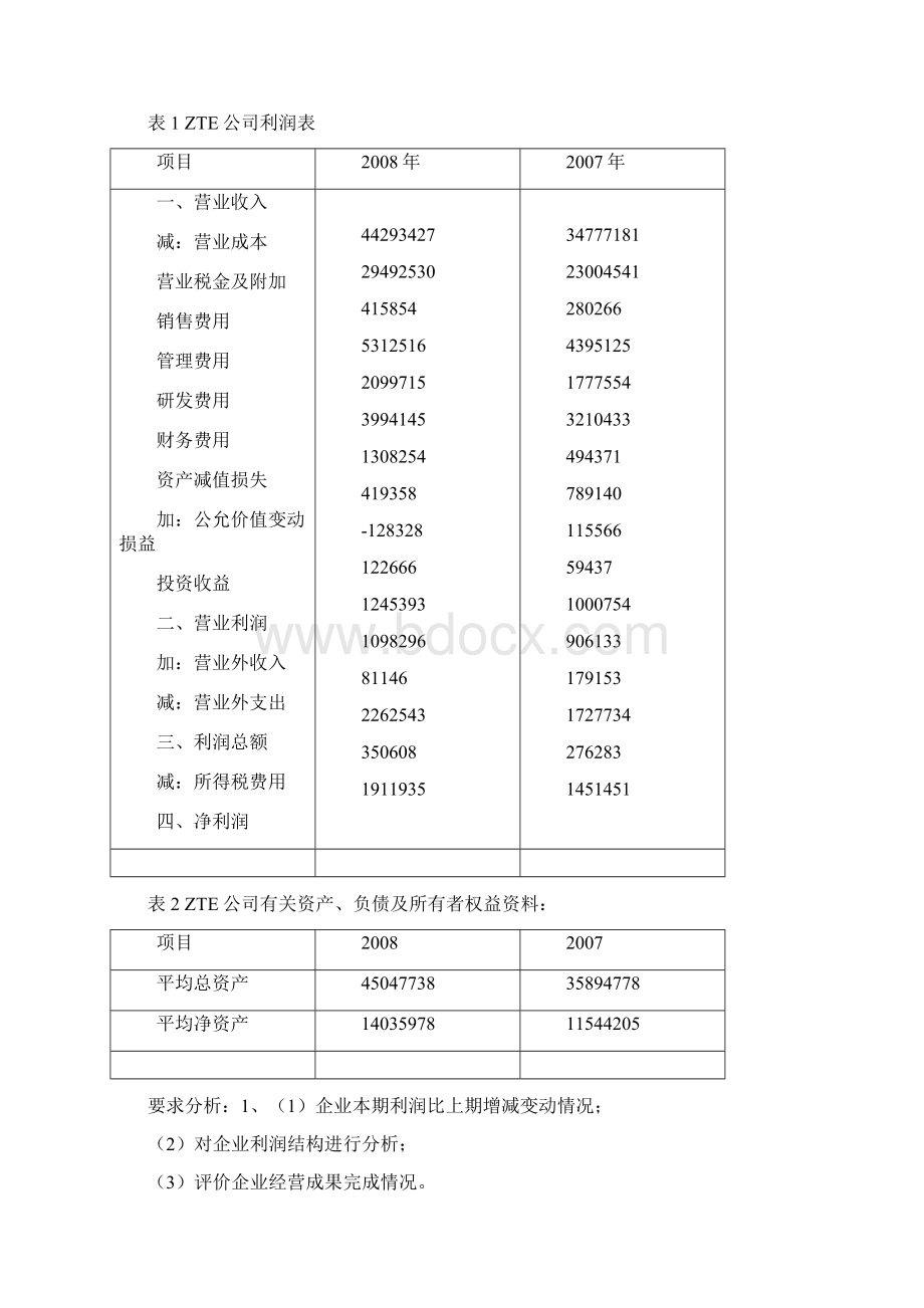 财务分析练习题及答案1文档格式.docx_第3页