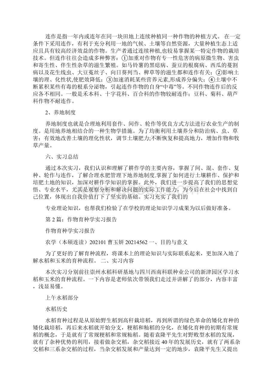 育种学实习报告共6篇.docx_第3页