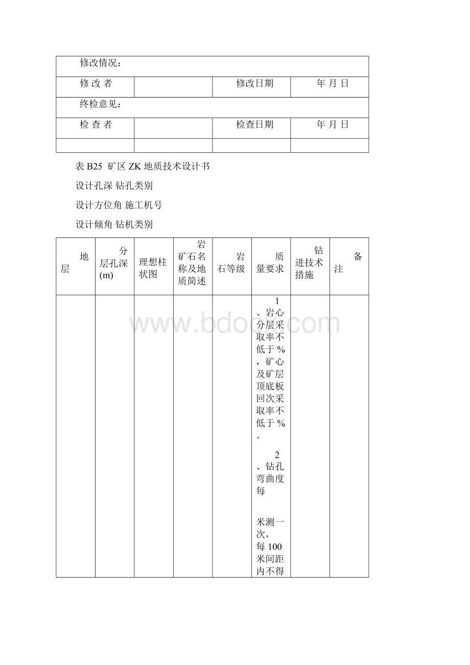 钻孔编录表格全文档格式.docx_第3页