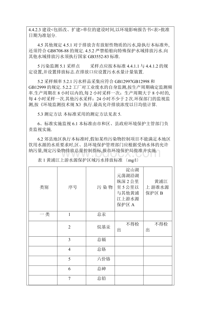 DB311991997上海市污水综合排放实用标准.docx_第3页